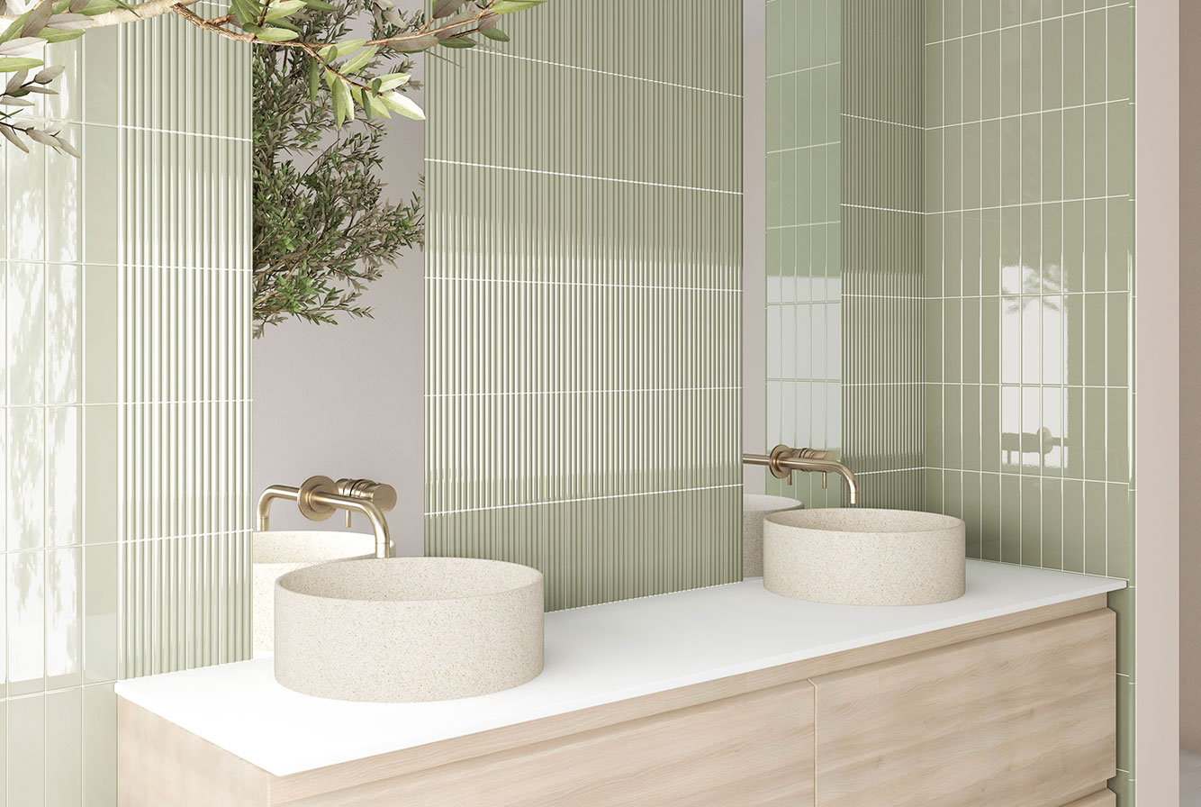 28440  На стену Costa Nova Laurel Green Glossy - фото 29