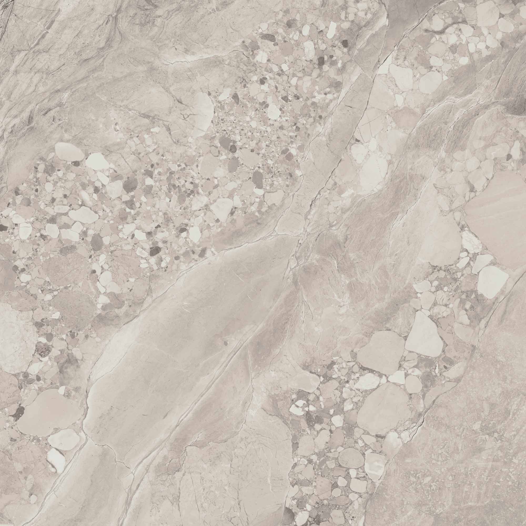 На пол Oceanmist OM01 Light Grey неполированный 80x80 - фото 5