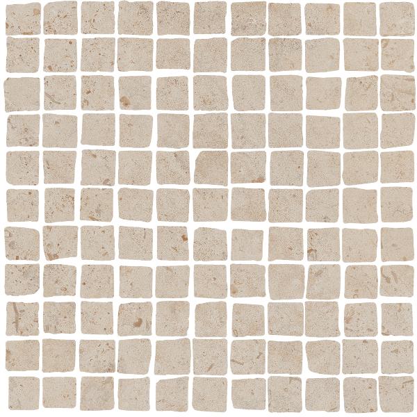 MBS005 На пол Про Лаймстоун Спакко Мозаичный Бежевый Матовый Натуральный - фото 2