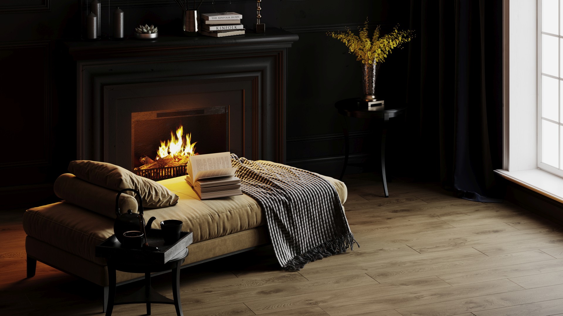 K-2304/SR/200x1200x11 На пол Dubrava Коричневый Структурированный 120x20 - фото 17