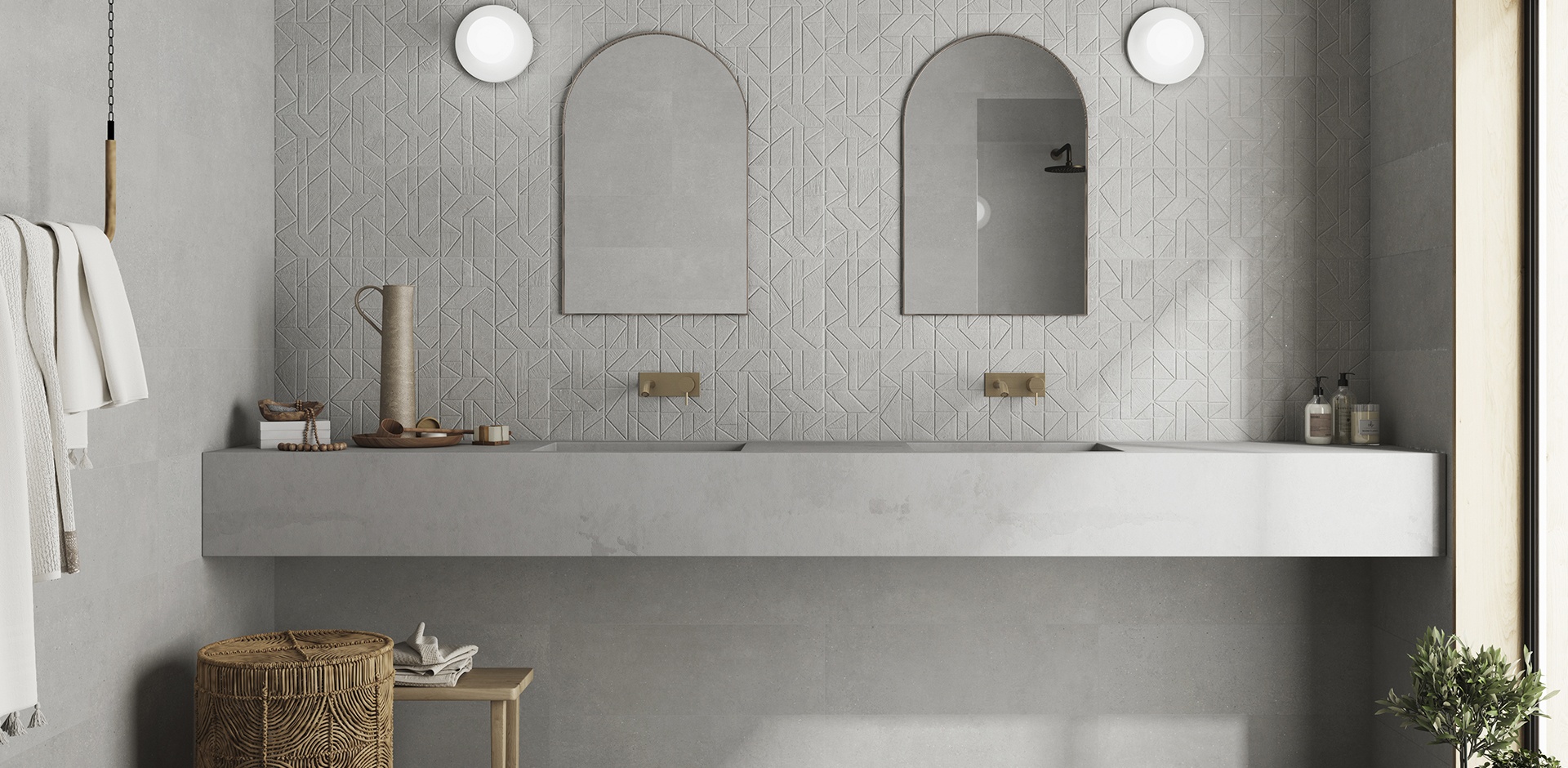 920356 На пол Gravel Pav. White rc 60x120 - фото 6