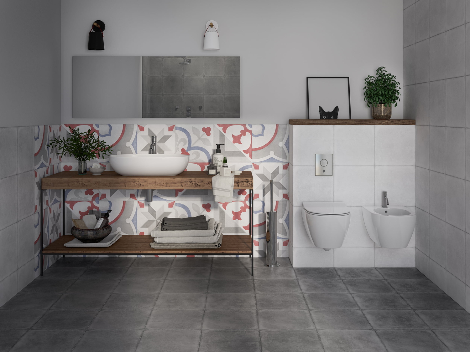 C-MO4A453D Декор Motley Многоцветный цветок - фото 8