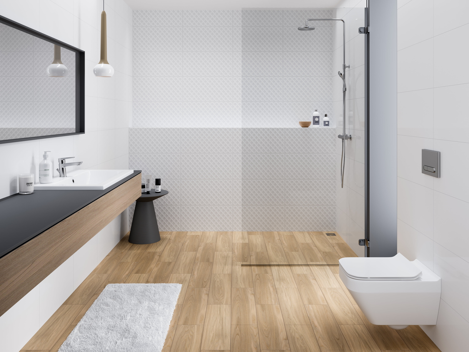 DEL051D-60 На стену Deco Белая - фото 2