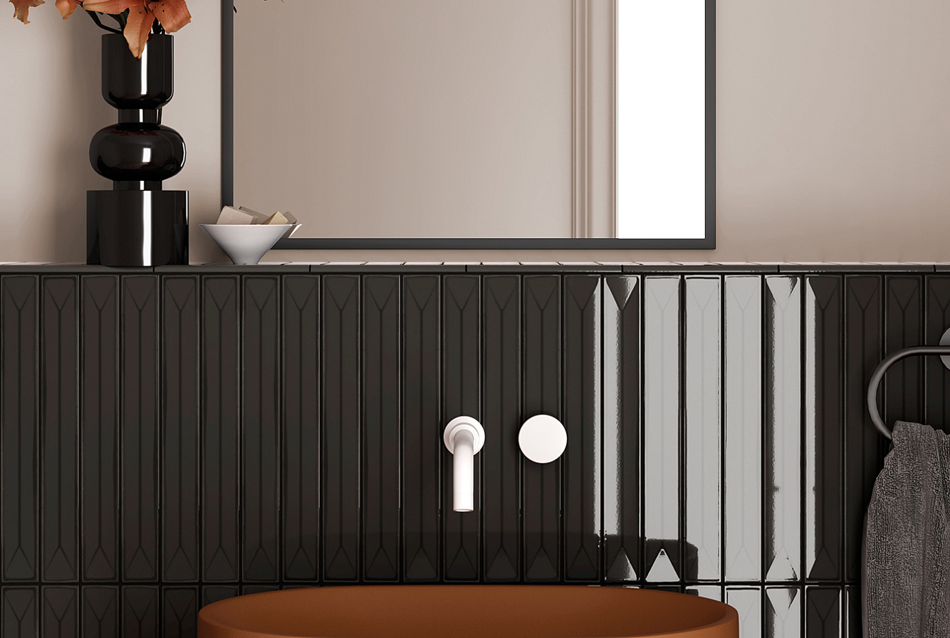 31151 На стену Vitral Axis Pink 5x40 - фото 15