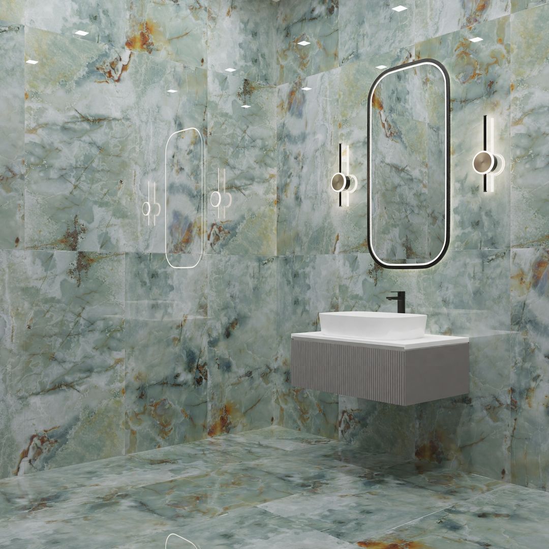 N20352 На пол Luxury Arabesque Grey Polished 60x120 - фото 5