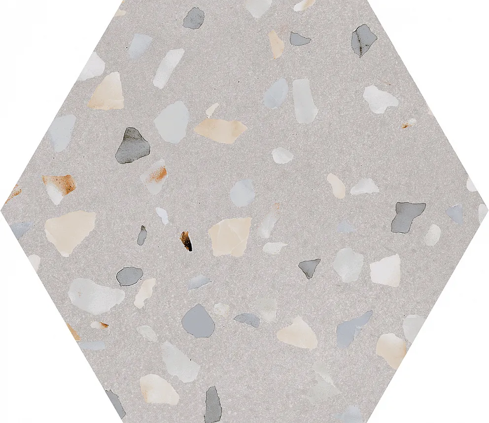 015.122.0408.10382 На пол Doria Hex.Greige Матовый - фото 2