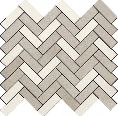 R060 Декор Terracruda Mosaico Degrade Calce - Luce 33.2x128.8 - фото 3