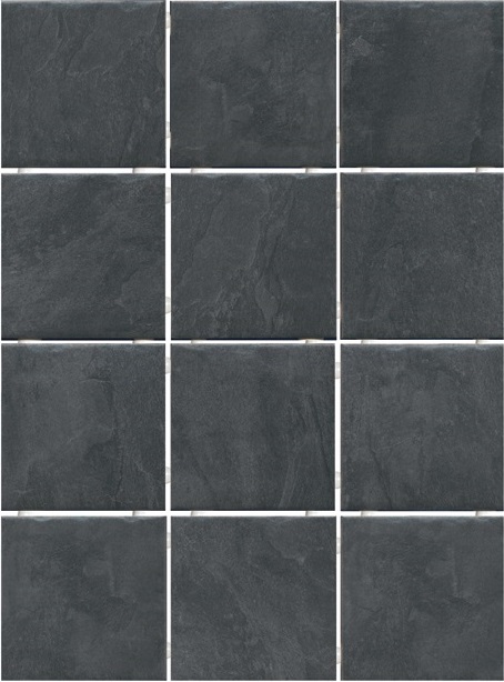 1301H На стену Дегре Черный полотно из 12 частей 9.8х9.8