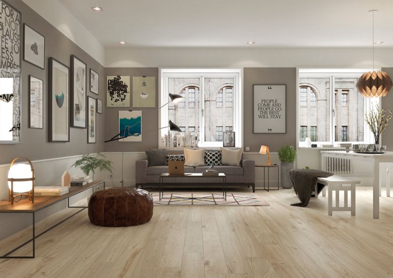 На пол Octogon Miel 15x90 - фото 2