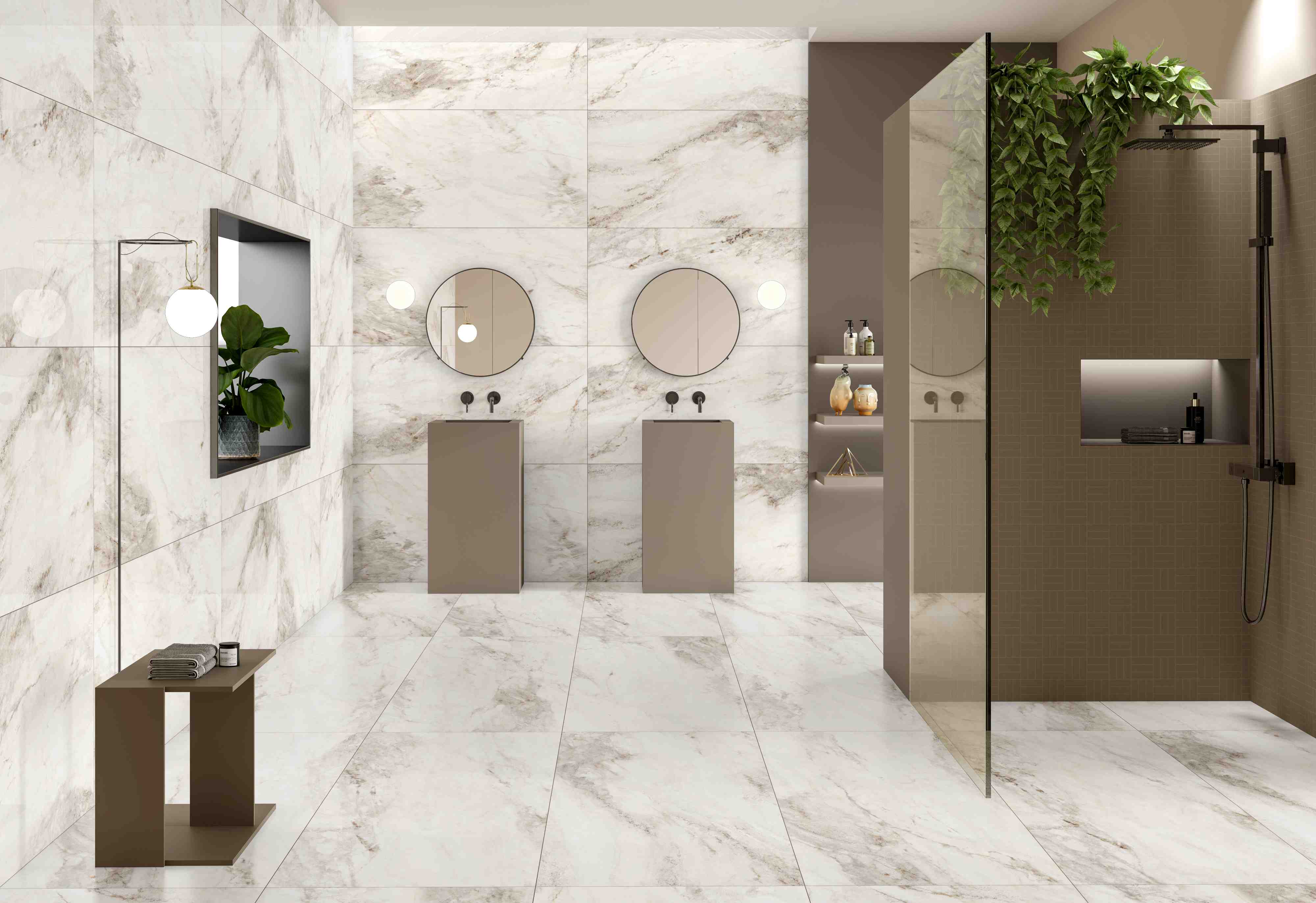 ENMAR8002GL60120 На пол Marble Perito Moreno Glossy 60x120 - фото 41