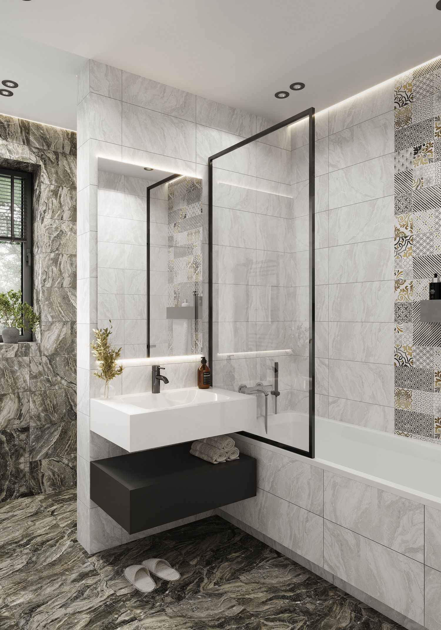 Напольная Valensole G Коричневый 418x418  - фото 7