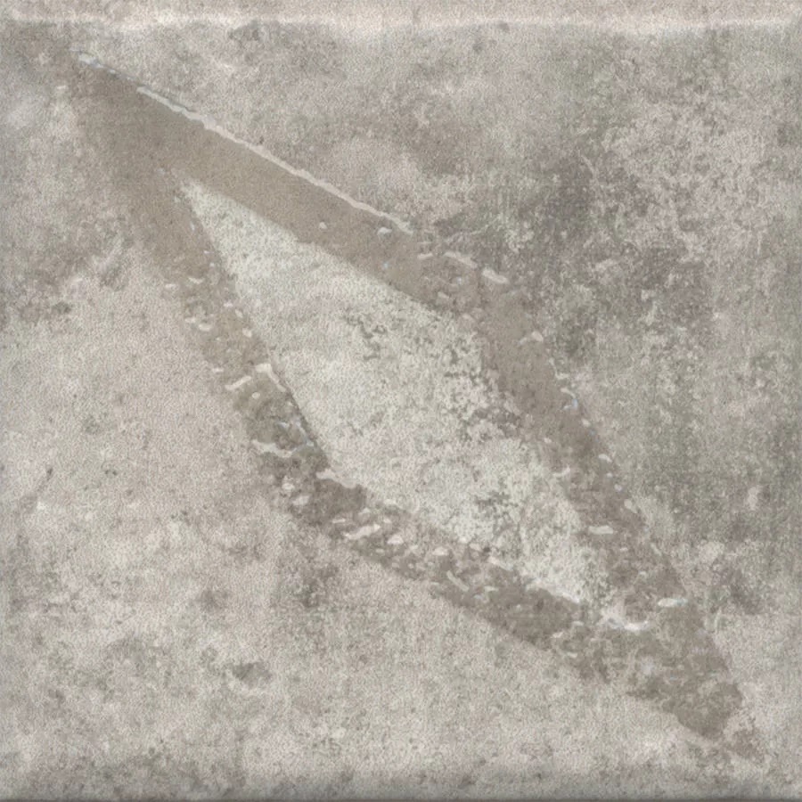 KMD3STA037GN Декор Спартель 2 серый матовый 9.8x9.8x0.7