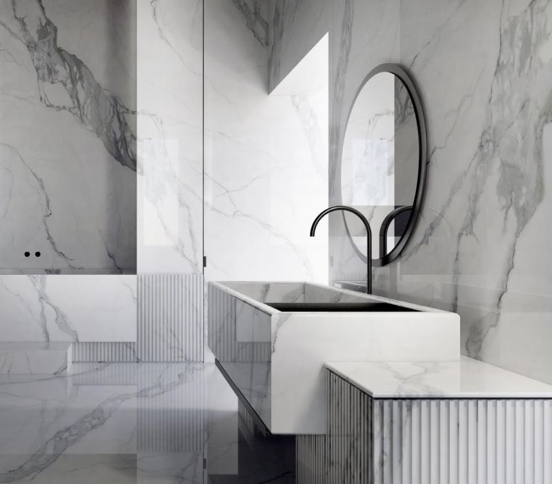 MN001APT321612 На пол Athena White Polished 12mm 160x320 - фото 2