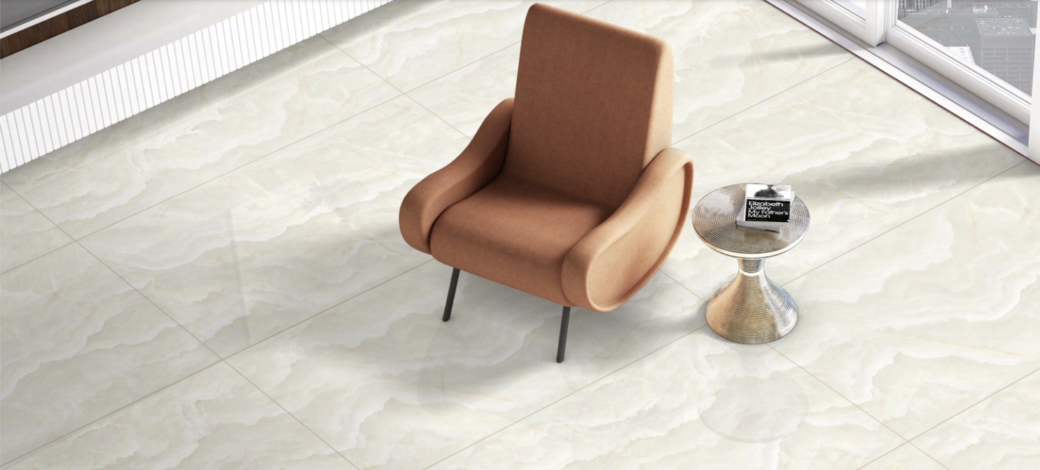 На пол Endless Charisma Ivory Glossy 60x120 - фото 6