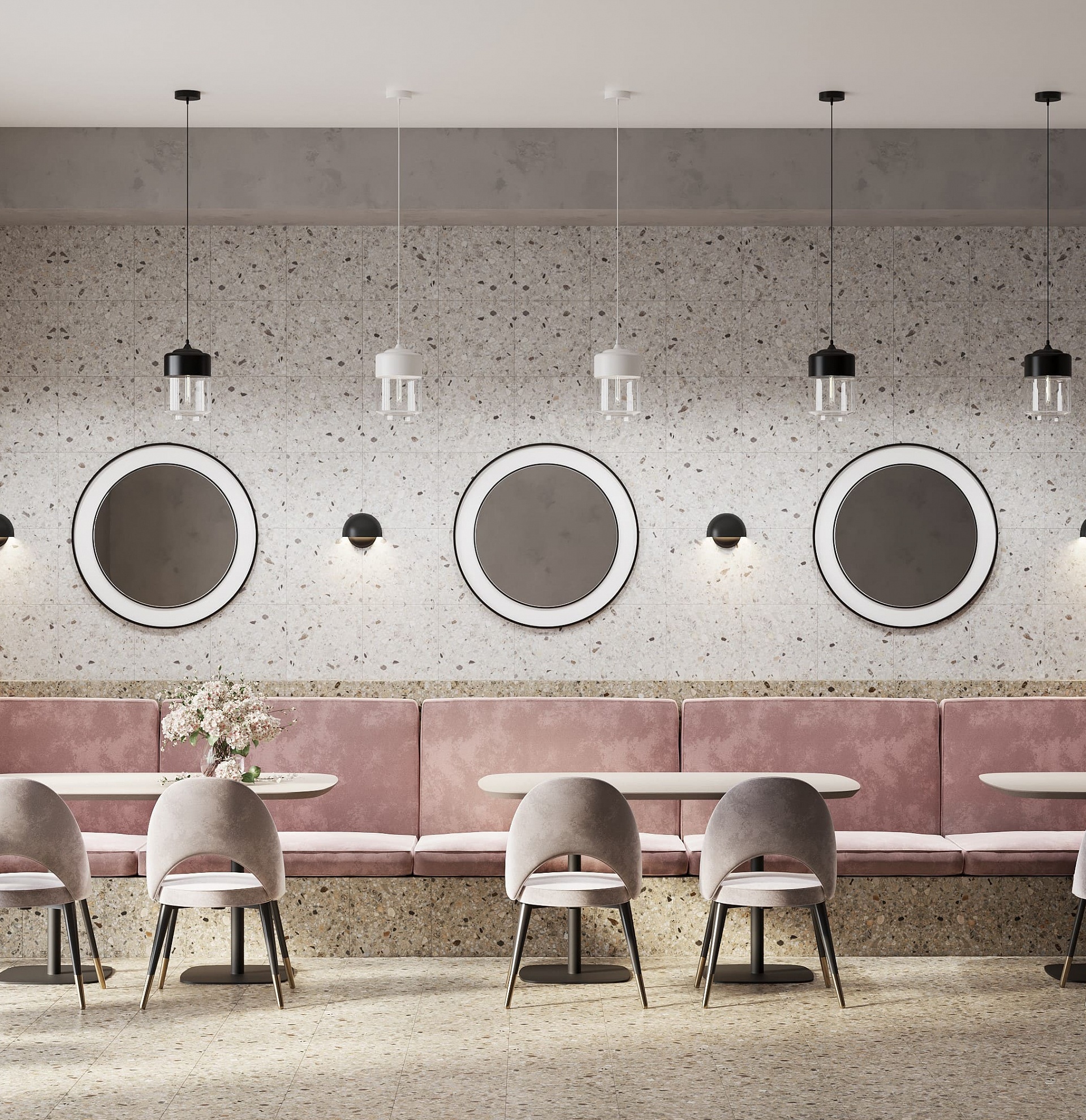 На пол Монца Светло-бежевая 32.7x32.7 - фото 2