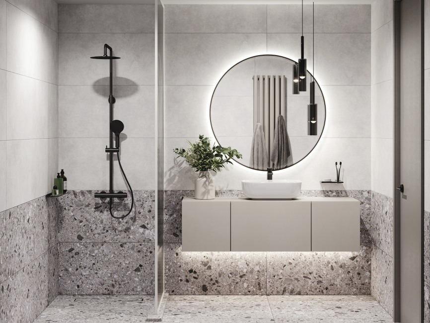 16919 На пол Skin Многоцветный 31.8x29.8 - фото 2