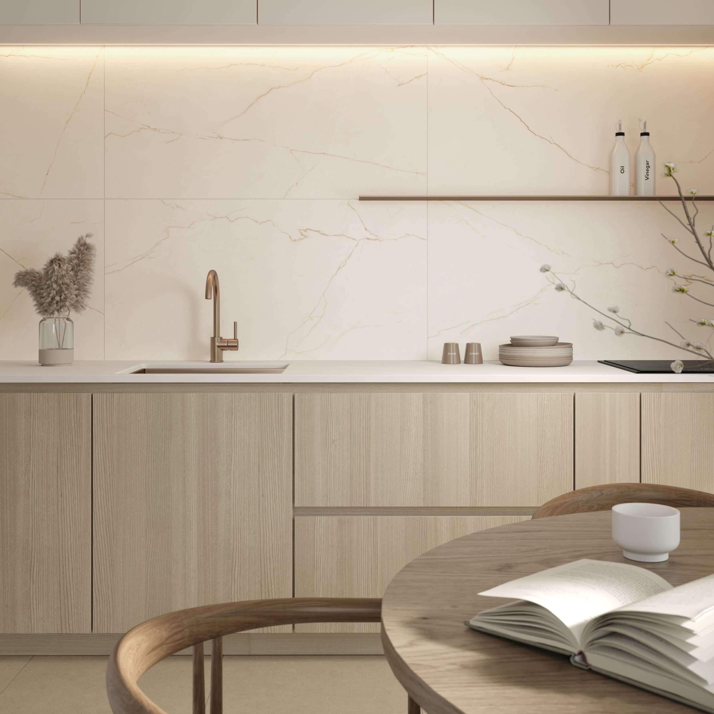 6461-0420 На пол Полдень / Polden Кремовый 60х60 - фото 19