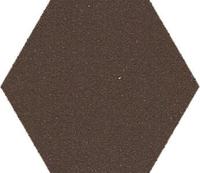 На пол Метлахская плитка 100HEBRU hex.10 Brown BRU 10x11.5