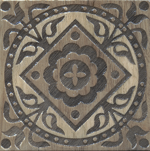 HGD/B28/SG1550L Декоративная вставка Фратте серый лаппатированный