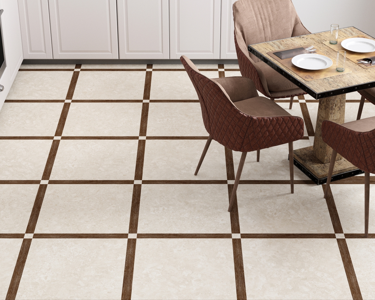 7930138704941 На пол Cambrils Beige Mat 60x60 - фото 10