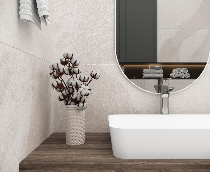 На пол Forenza Bianco Светло-Серый 60х60 Сатинированный Карвинг - фото 14