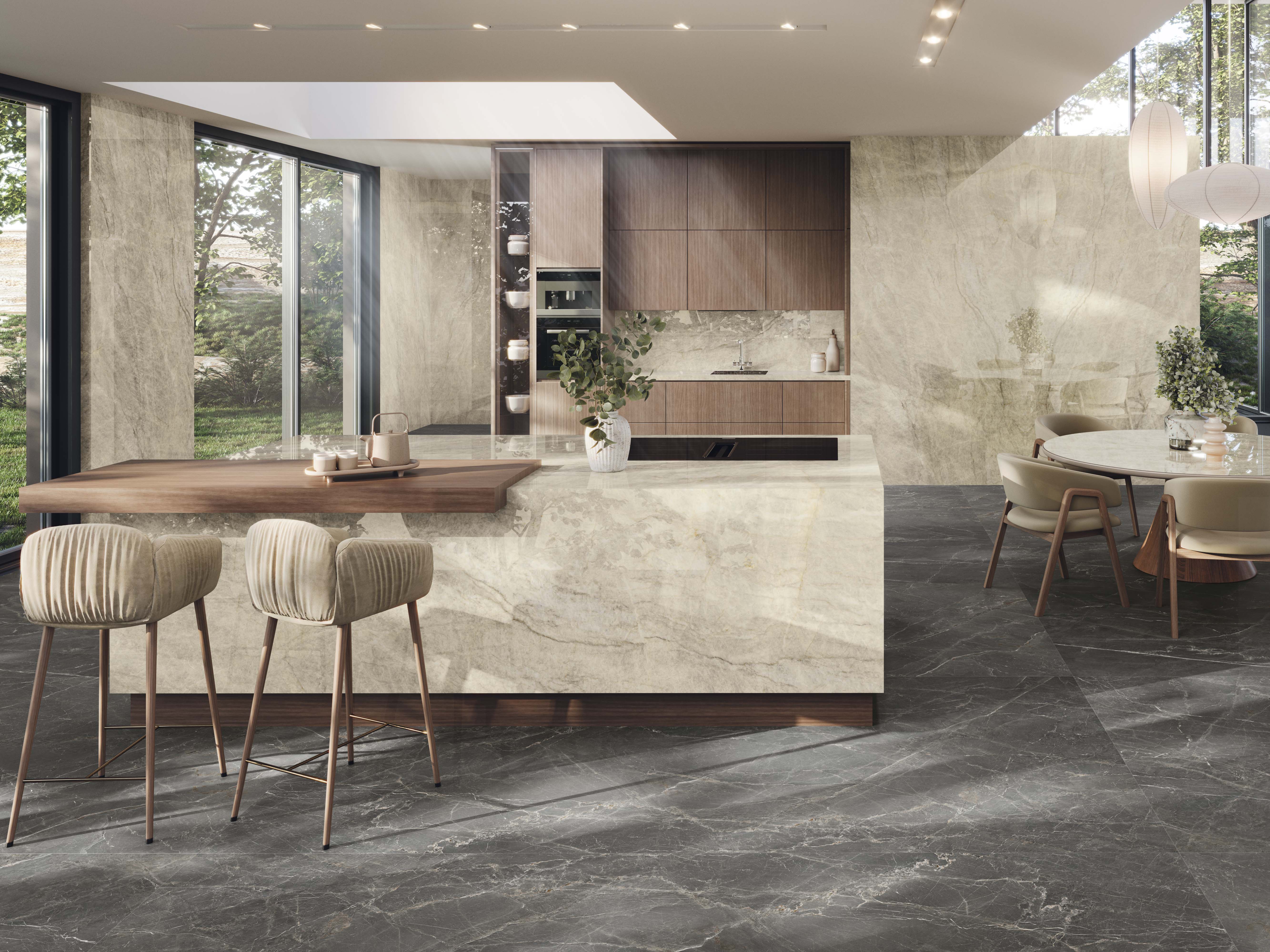 На пол Taj Mahal Silk 3D 6mm 160x320 - фото 6