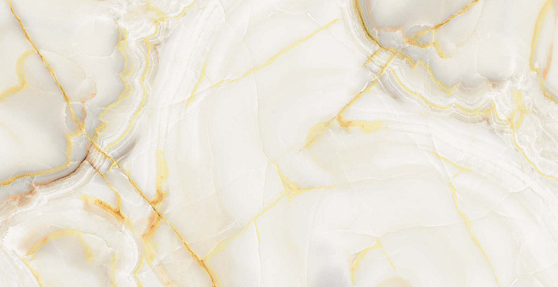 H18004006G Напольный Shiny Onyx Gold Carving 60x120 - фото 2