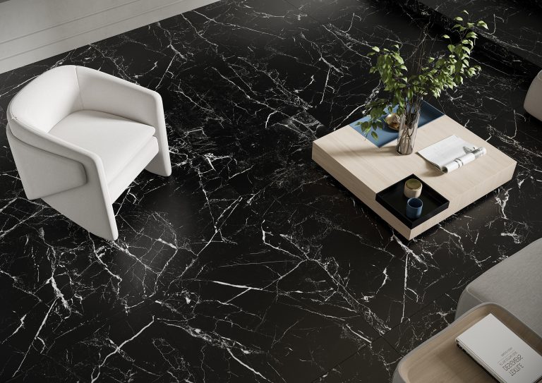 На пол Marmo Morocco Black Rect - фото 3