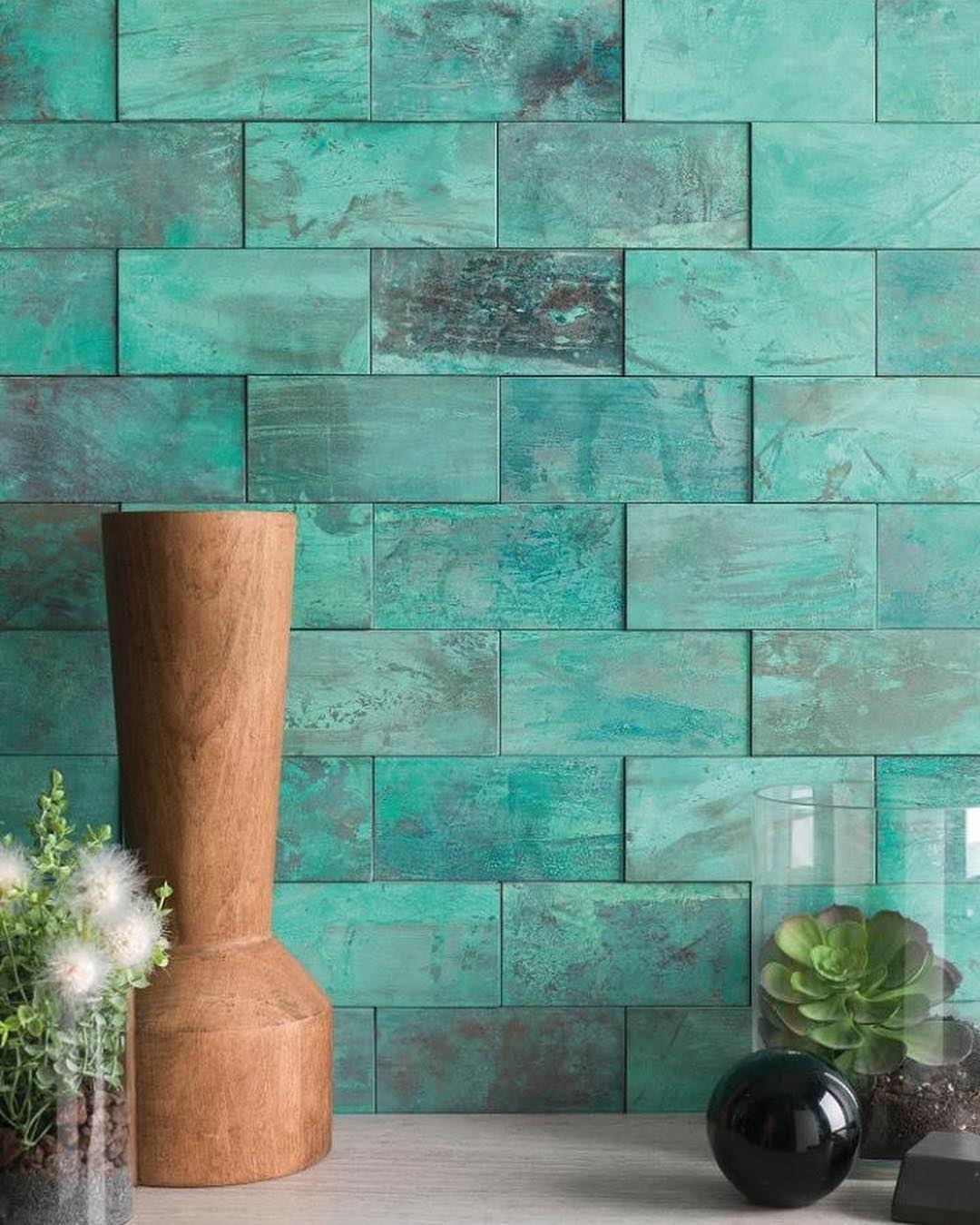 L241715271 На стену Worn Hexagon Verdigris 30x30.5 - фото 6