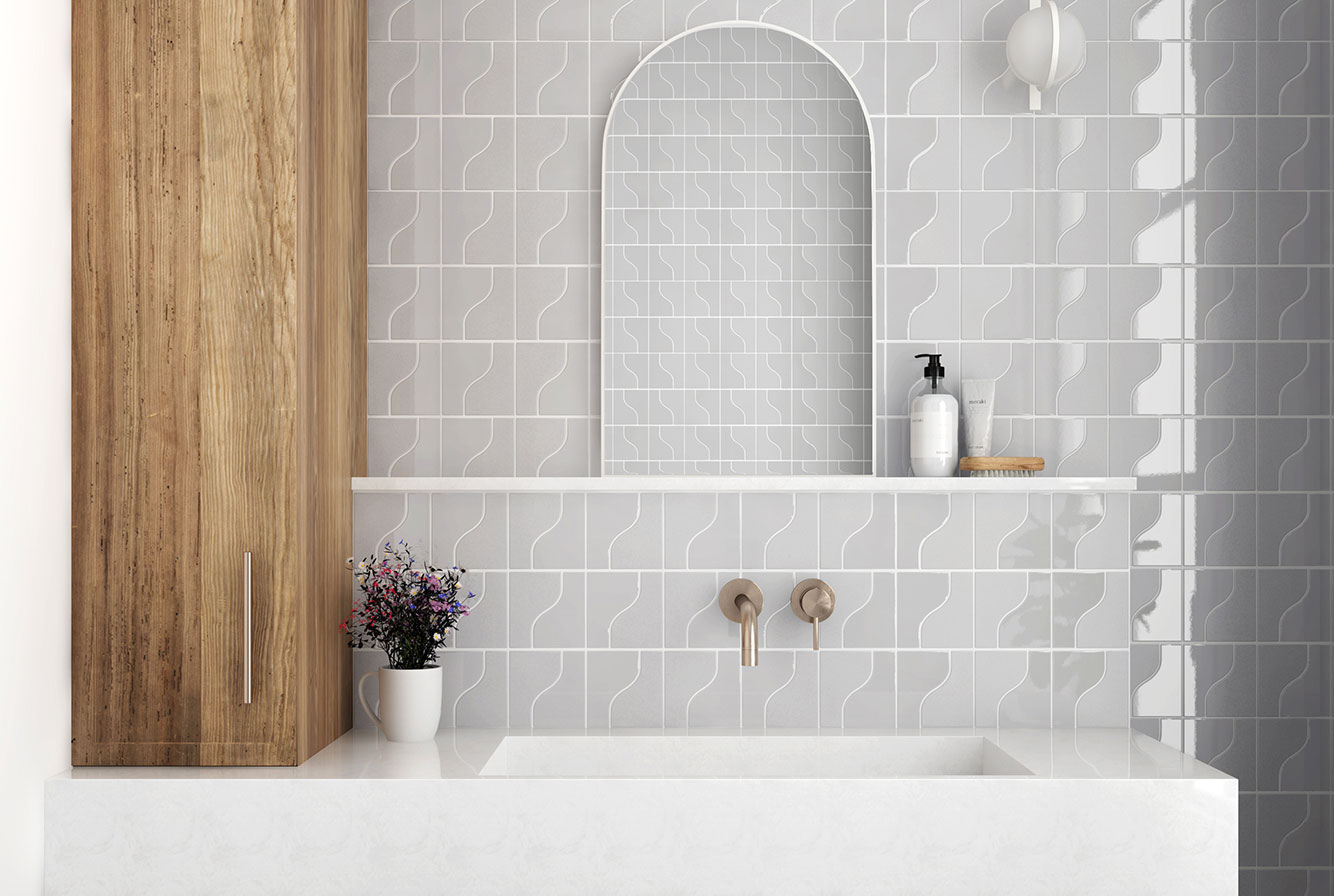 28864 На стену Curve Ink Blue Matt 8.3x12 - фото 4