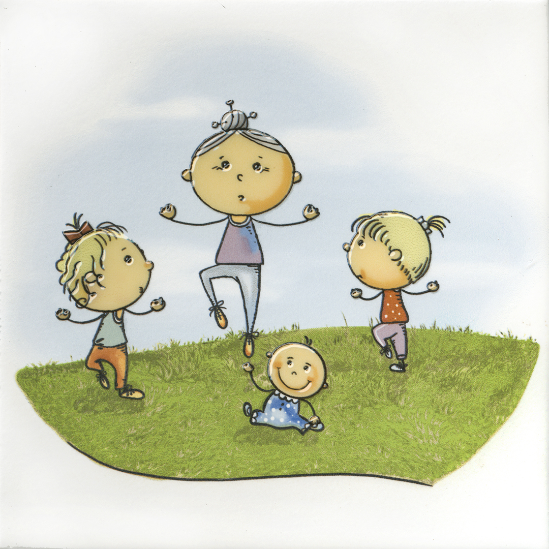 OS/A254/5009 Декор Веселые старты Йога