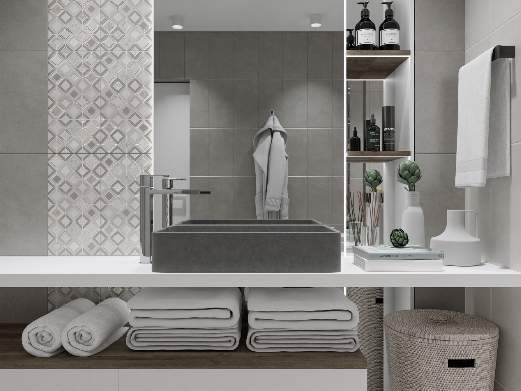 00-00109981 На стену Starck Grey 8мм 20.1x40.5 - фото 8