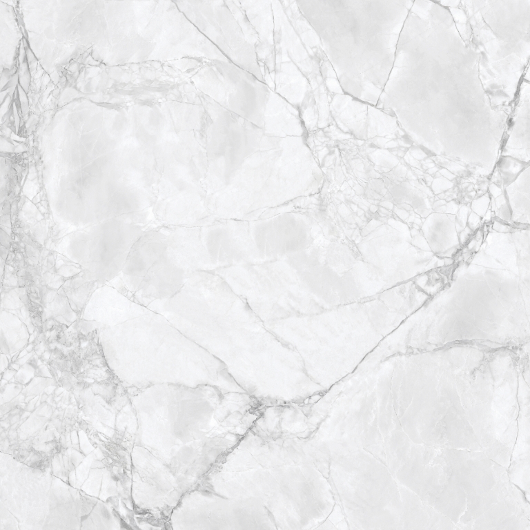 На пол Glossy Arabescato Grey 80x80 - фото 3