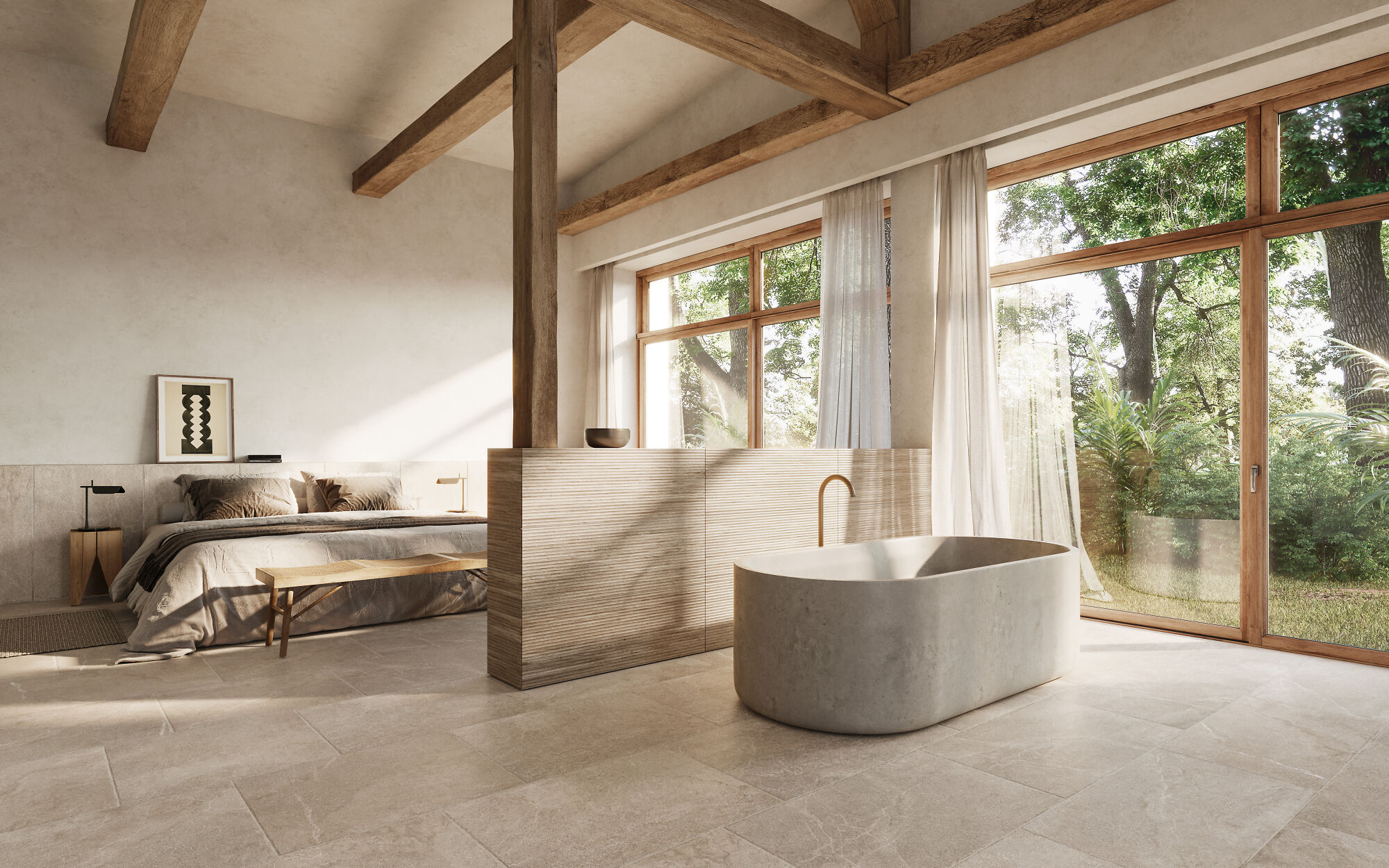 39591 На пол Lucca Flagstone Grey SP/60X90/R - фото 18