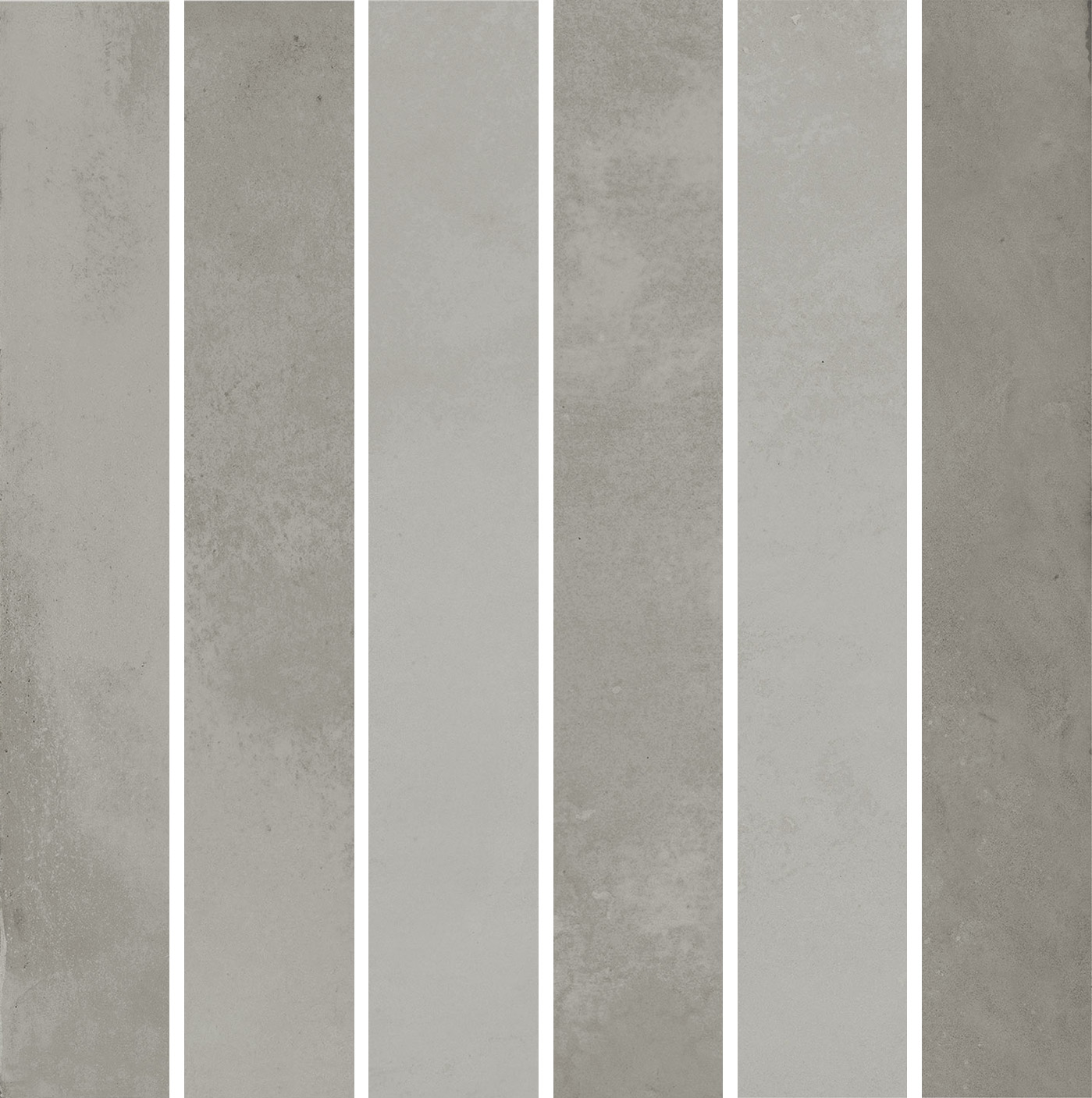 KMD2MSM002BN Декор Фес Мозаичный серый глянцевый 15x15x0.77 - фото 7