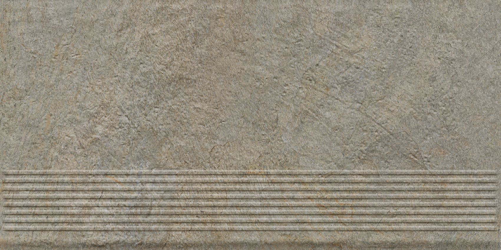 Ступень Eremite Taupe Stopnica Prosta Struktura Mat B1a 30x60 - фото 2