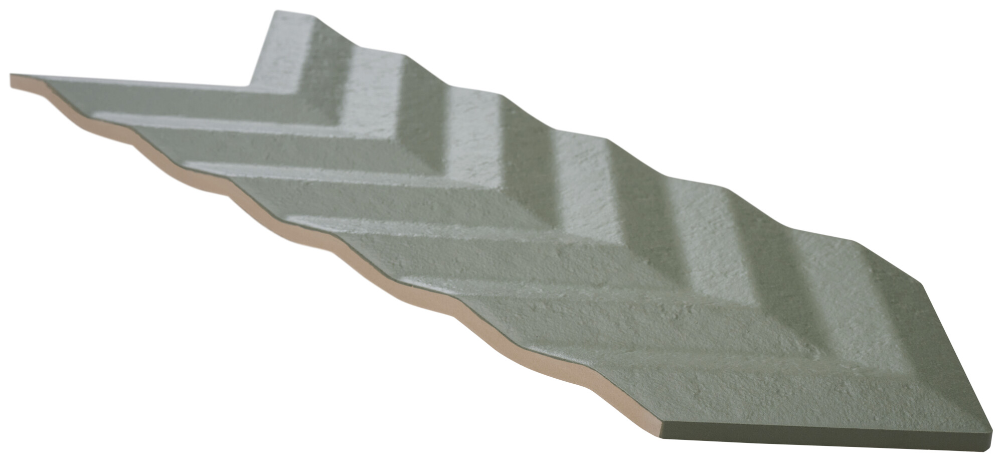 37888 На стену Fold by Estudi{H}ac Green 15x38 - фото 2