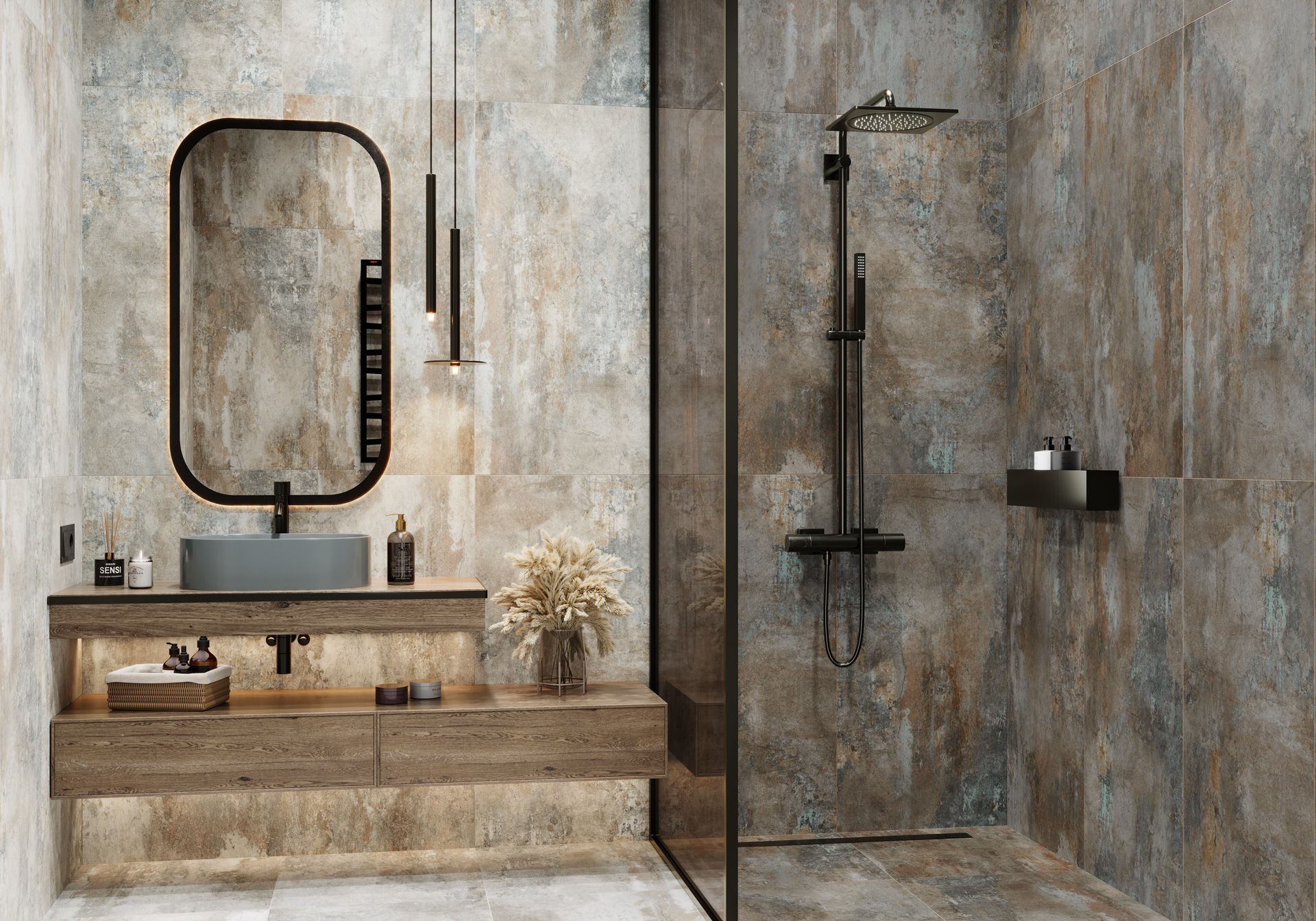 D60221M На пол Сentro Marengo карвинг 600x600x9.5 - фото 18