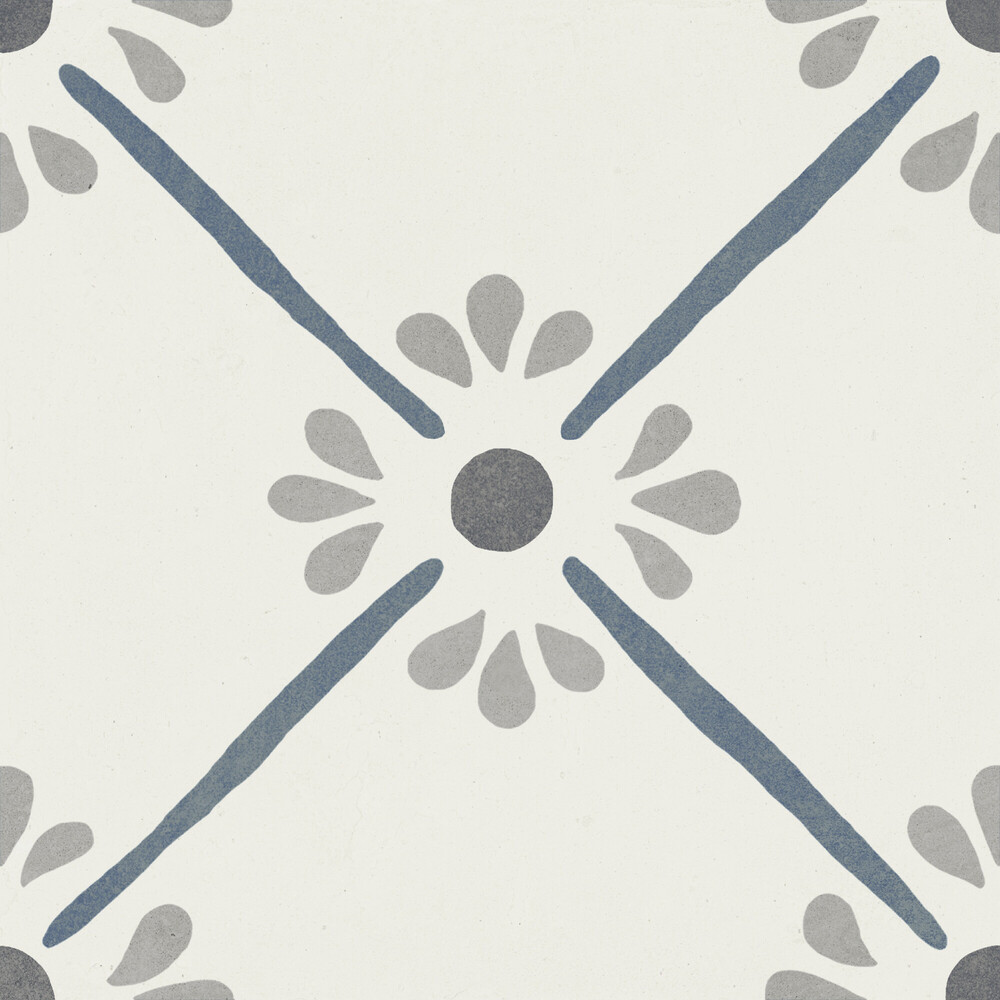 37787 На пол Provenza Blue Flower