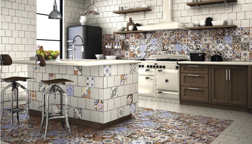 RLN0497 На пол Lisbon-Evora-Sintra Blue 16x16 - фото 9