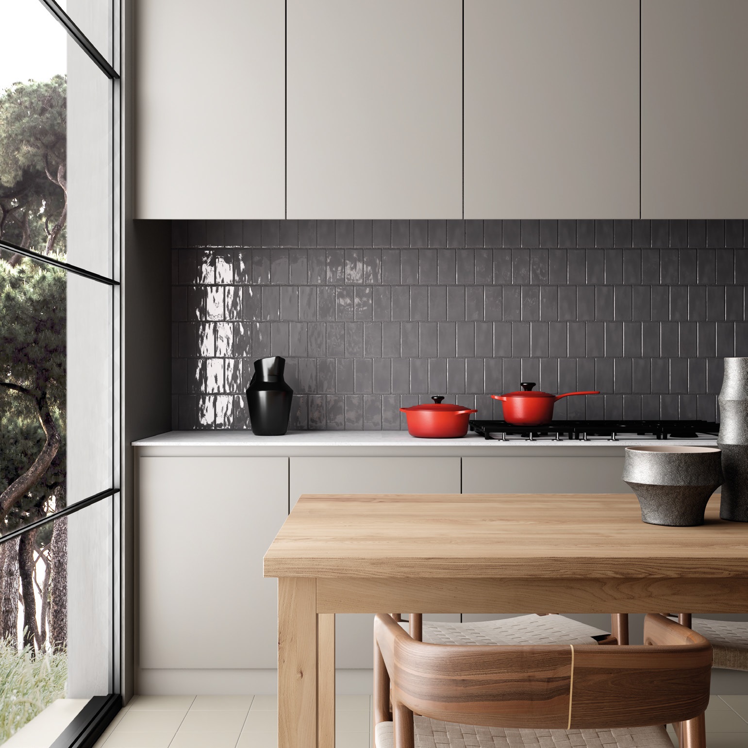 22051 На стену Cottage Ash Blue 7.5x30 - фото 3