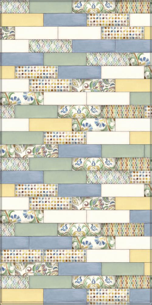 9021 На стену Монпарнас Жёлтый 28.5x8.5 - фото 12