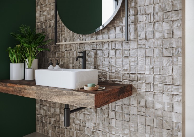 O-NNS-WTA091 На стену Nerina Slash Серый - фото 3