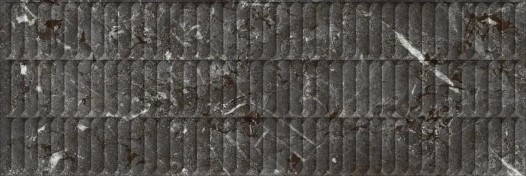 KM3090B0170R На стену Тубкаль Чёрный глянцевый структура обрезной 30x89.5x1.05 - фото 2