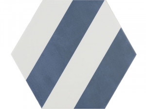 Напольный Meraki Stripe Azul Mate 19.8x22.