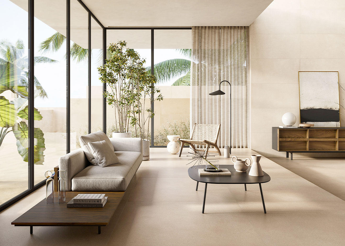 RK87 На стену Namib Ribbed Earth R 60x120 - фото 3