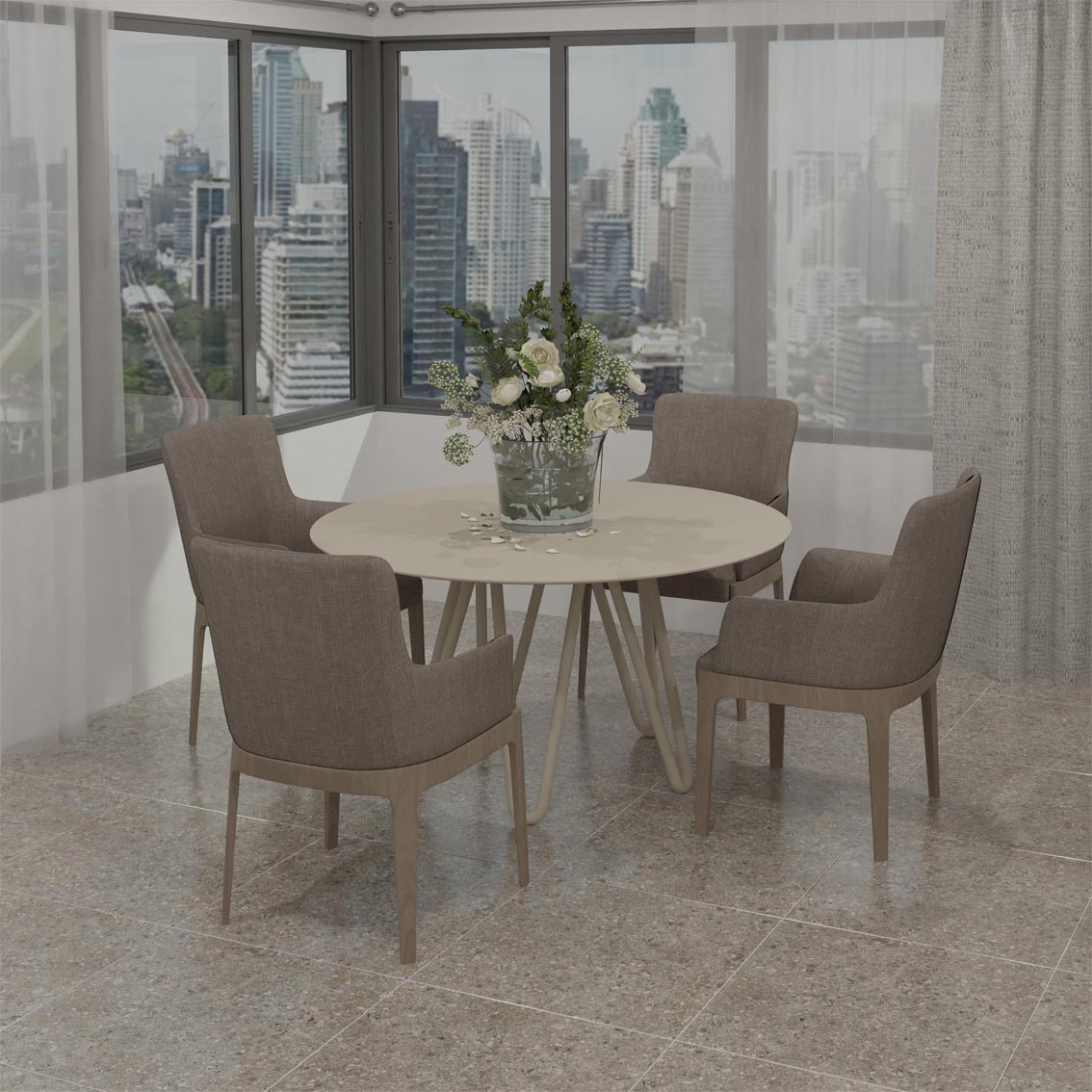 На пол Treviso Серый 600х1200х10 - фото 2