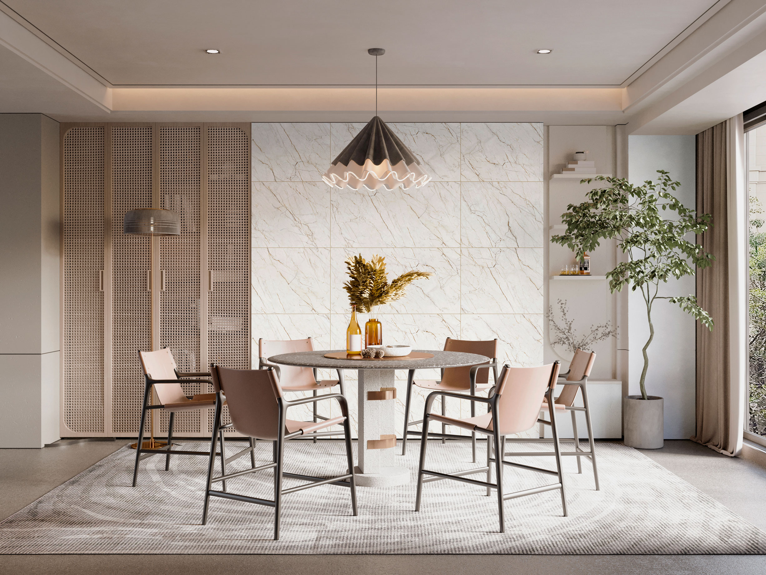 GT120606707MCR На пол Celino Светло-бежевый карвинг 60x120 - фото 5