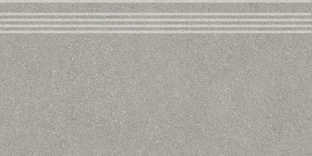 DD254020R/GR Ступень Джиминьяно Серый Матовый Обрезной Натуральный 30х60