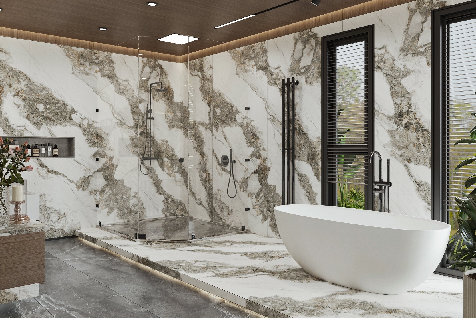 NTT3603C На пол Atlas Home Calacatta Empire 120x280 - фото 61